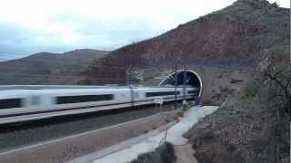 AVE a 300 Kmh  Spanish high speed train [upl. by Yank]