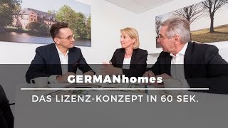 Das LizenzKonzept für Immobilienmakler GERMANhomes in 60 Sek erklärt [upl. by Anomis853]