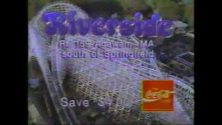 Riverside Agawam MA amusement park commercial June 1992 [upl. by Dez]