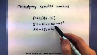 PreCalculus  Multiplying complex numbers [upl. by Selinda]