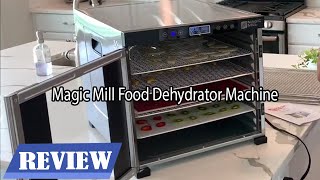 Magic Mill Food Dehydrator Machine Review  Great dehydrator 2024 [upl. by Nikolia91]