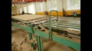 Bagasse board production line with annual output 30000cubic meters [upl. by Schrick]