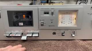 Akai CSM01 Cassette Deck [upl. by Genna]