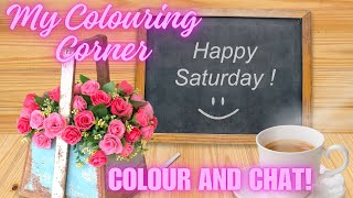 Saturday Colour and chat  HelpHannahLynn Using Caran Dache Museums [upl. by Sargent]