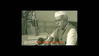 quotTryst with Destinyquot speech by Jawaharlal Nehru the first Prime Minister of India on 14 Aug 1947 [upl. by Noet203]