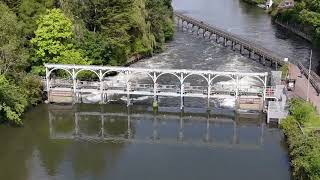 Marsh Lock and Weir Henley Uk [upl. by Fari]