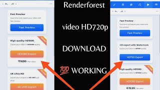 renderforest intro HD 720p free export 💯 working connect onlly auto select vpn [upl. by Naus29]