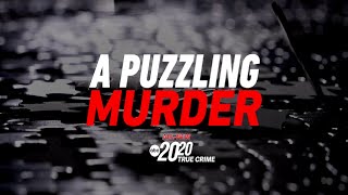 Trailer 2020 A Puzzling Murder airs Friday Oct 25th on ABC Stream on Hulu [upl. by Eanahc]