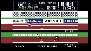 DALEY THOMPSONS DECATHLON C64  FULL GAME [upl. by Matuag53]