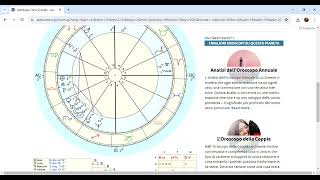 Come usare il sito Astrodienst per creare il proprio tema natale e altre carte astrologiche [upl. by Tterej]