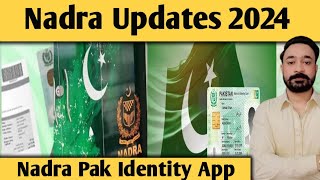 Nadra all updates 2024  Nadra Pak Identity App  How to apply for nadra FRC and CNIC [upl. by Acassej974]