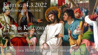 Fr 432022 15 Uhr Heilige Stunde  Live aus dem HerzJesuHeim der Familie Mariens [upl. by Cassey]