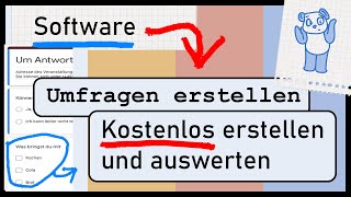 Umfragen erstellenauswerten 100 kostenlos  Software  DerErklaerbaer [upl. by Whiteley252]