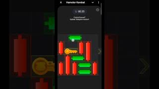 Get the Key Easily Hamster Combat Mini Game Solution [upl. by Lemmueu708]