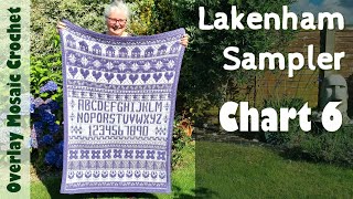 Lakenham Mosaic Sampler  Chart 6 [upl. by Milda]