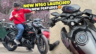 2024 Bajaj N160 Launched With Digital Meter😍😍With New Features🔥 [upl. by Treve25]