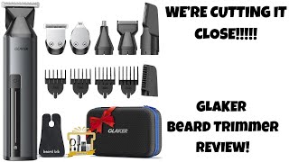 GLAKER Beard Trimmer REVIEW [upl. by Donelle]