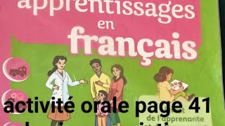 mes apprentissages en français 3 page 41 [upl. by Giff802]