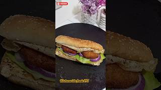 Nuggets burger recipe recipe shortvideo trending foodkitchenwithannie [upl. by Giffie]