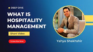 WHAT IS HOSPITALITY MANAGEMENT Short video highlighting the important areas in a hotel [upl. by Gunilla]