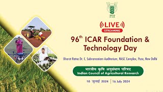 96th ICAR Foundation amp Technology Day [upl. by Medora]