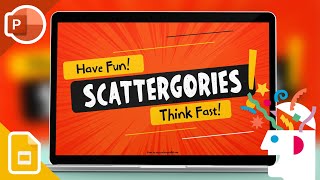 SCATTERGORIES  Free PowerPoint amp Google Slides Game for ESL EFL and Foreign Languages [upl. by Dimo100]