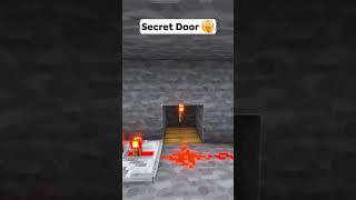 Minecraft Secret Door 🤫shorts [upl. by Chatterjee]