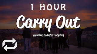 1 HOUR 🕐  Timbaland  Carry Out Lyrics ft Justin Timberlake [upl. by Marlowe173]