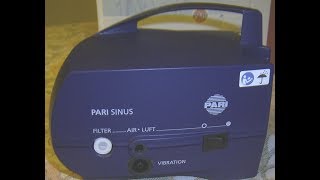 Functional testing Pari Sinus Pulsing Aerosol Inhalation Device [upl. by Czarra]