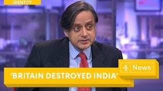 Shashi Tharoor interview How British Colonialism destroyed India [upl. by Aleksandr]