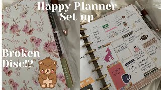 Setting up my Happy Planner [upl. by Cannell]