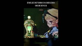 Emilie Became The best Dendro Damage Deallergenshinimpact genshin edit virais emilie [upl. by Alanna]