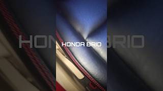 Honda Brio seat cover bangalore new HondaBrioviralvideo automobile carmodificationbangalore [upl. by Bibah]