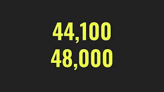 441 kHz vs 48 kHz Dangers of Audio Sample Rate Mismatch Game Audio Bytes 2 [upl. by Nahgeam]