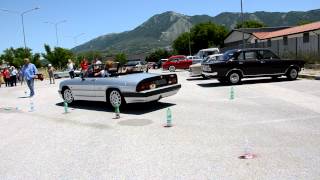 Raduno Auto Storiche Montella AV Slalom Alfa Romeo Spider sezione dame [upl. by Kearney]