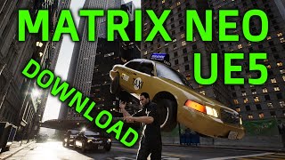 Unreal Engine 5  Matrix Neo Game Demo Download  UE5  DLSS [upl. by Shoshana701]