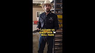 Leather Vs Sheepskin Bull Pads [upl. by Elodia423]