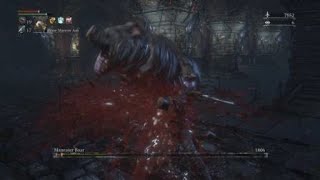 Bloodborne Fast and easy Blood stone chunk farm [upl. by Nailluj]