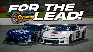 Contact up front at TriCounty Late Model Stock weekly vlog with Landon Huffman [upl. by Ambrosine]