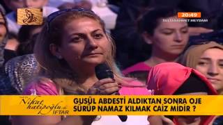 Gusül Abdesti Aldıktan Sonra Oje Sürüp Namaz Kılmak Caiz Midir [upl. by Aennaej]