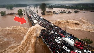 Top 49 minutes of natural disasters caught on camera Most flood in history Taiwan [upl. by Anelhtac]