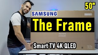 Samsung The Frame Smart TV 4K QLED Unboxing y review completa [upl. by Willcox896]