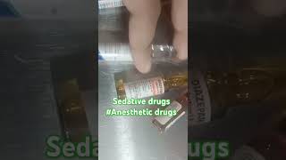 Sedatives drugs anesthesia medical knowledge doctor nurses [upl. by Noinatrad135]