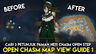 Cara Membuka Map Lokasi Chasm 1 Guide How to Open View Map  Chasm World Quest 2 [upl. by Barrada]