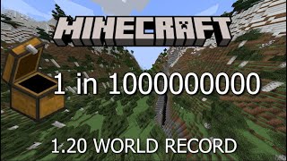 Minecraft 120 Random Seed Speedrun 601 World Record [upl. by Leciram541]