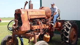 First Start In Over 20 Years Rare Allis Chalmers D19 High Crop  Classic Tractor Fever [upl. by Nagy614]