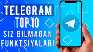 TELEGRAMNING Siz Bilmagan TOP 10 SIRLARI 🔥🔥🔥 1 QISM [upl. by Notlit]