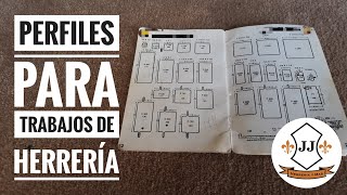 PERFILES PARA TRABAJOS DE HERRERIA [upl. by Nais]