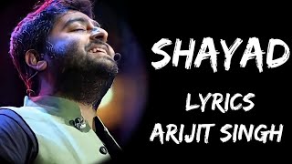 Jo Tum Na Ho Rahenge Hum Nahi ।Shayad Lyrics arjit shing lofi trending [upl. by Assiral]