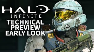 Halo Infinite Multiplayer Tech Preview Early Look [upl. by Nlyak]